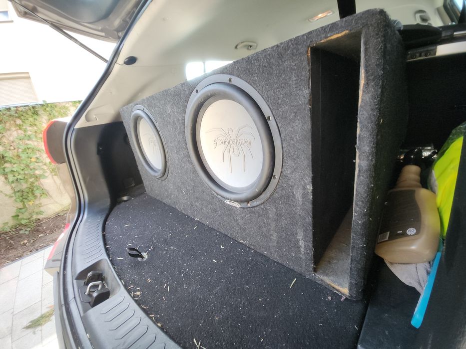Subwoofer 1200W RMS 2xSoundstream RW12 skrzynia tuba  2x4ohm 600Wx2