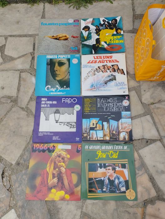 Vários discos vinil