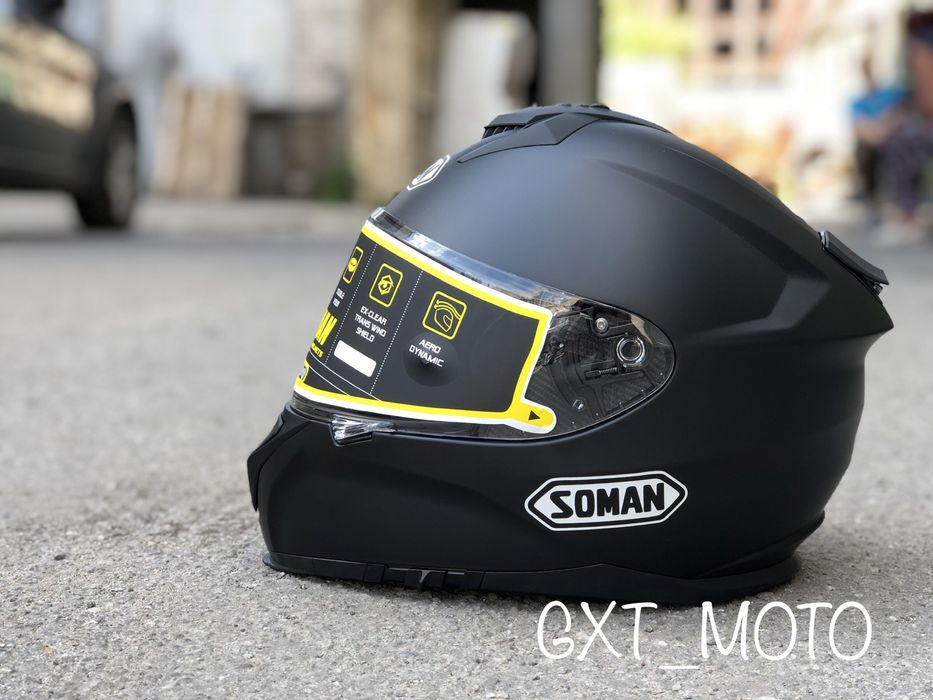 Мотошолом Мотошлем Soman шлем