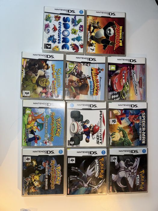 Jogos Nintendo DS (Pokemon, Mario Kart, etc)