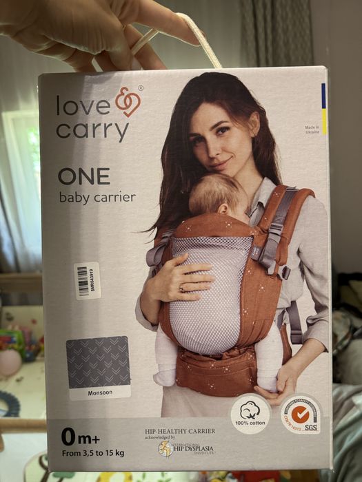 Ерго-рюкзак Love&Carry ONE Organic Мусон від народження