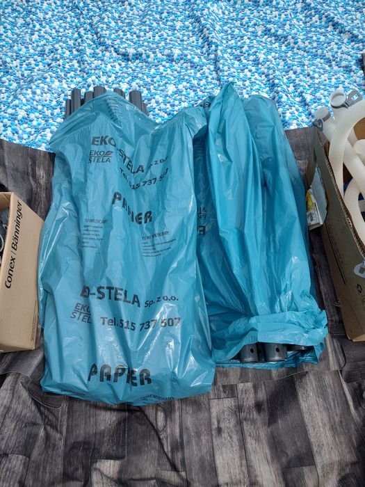 Basen bestway steel pro max 4,27x1,07 pompa piasku. pokrywa drabinka