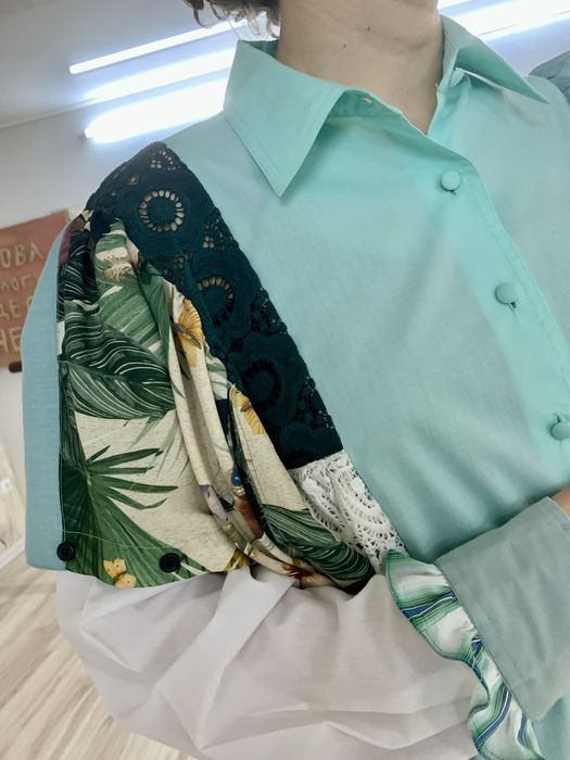 Жіноча сорочка на довгий рукав