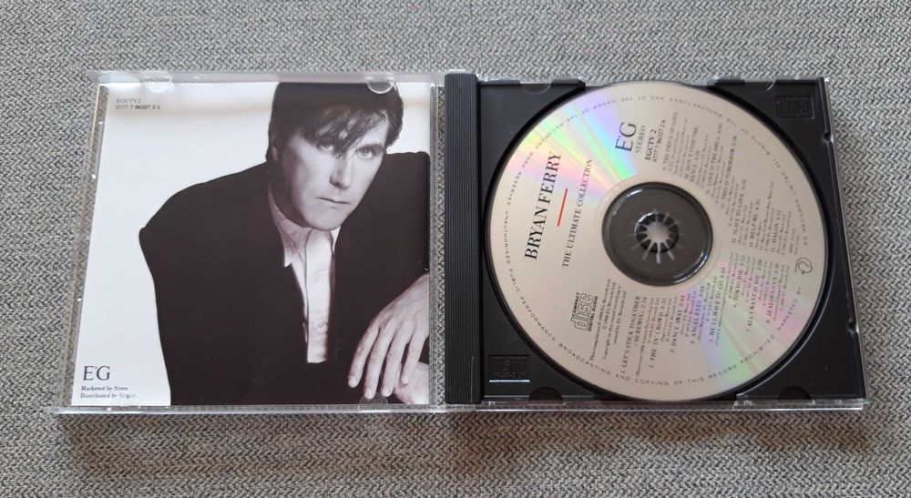 CD música Bryan Ferry "The Ultimate collection" with Roxy Music