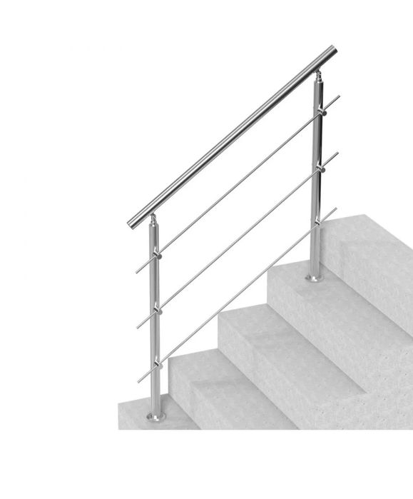 Balustrada schodowa H 1002mm L 2000mm stal nierdzewna