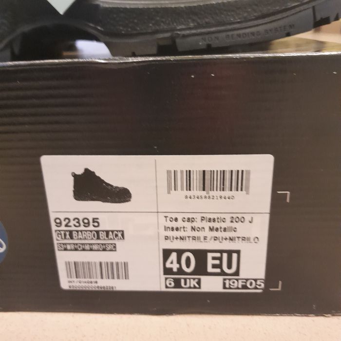 Buty robocze ochronne Robustą rozmiar 40 hiszańskie