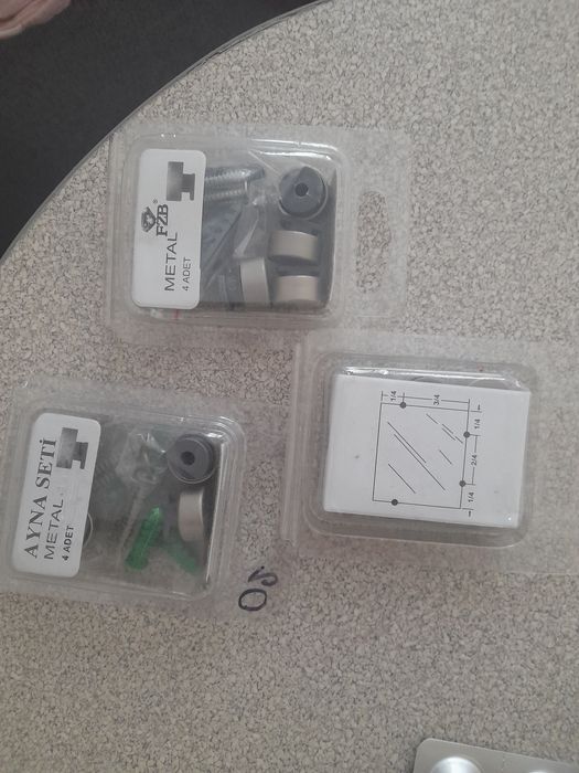 Набір DC дзеркалоутримувачів хром кріплення для дзеркала тримач