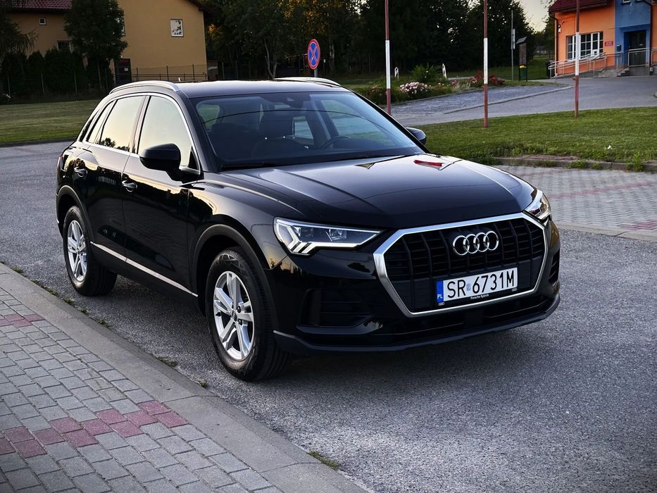 Audi Q3 SalonPolska,IdeałStanDoskonałyBezwypadkowyZnikomyPrzebiegFV23%