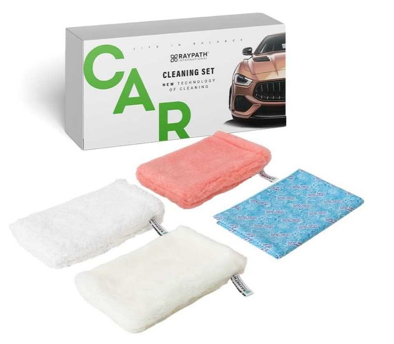 ZESTAW CAR RAYPATH do czyszczenia karoserii, auta, felg, tapicerki itd