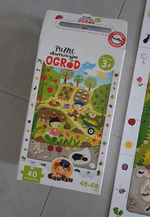 Czuczu puzzle obserwacyjne Ogród 3+