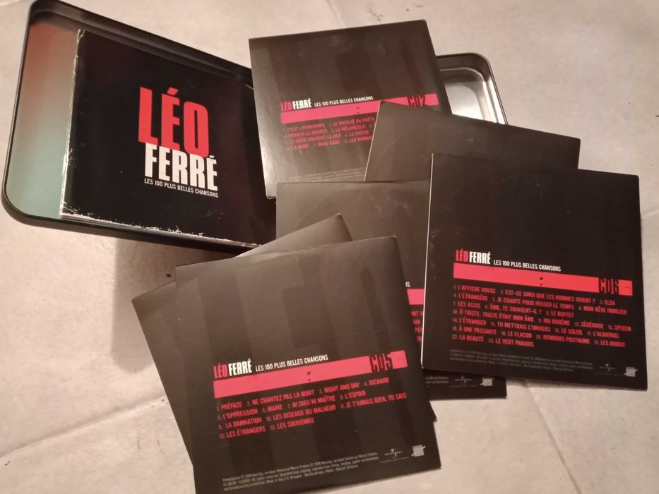 Léo Ferré - Les 100 Plus Belles Chansons (Coffret 6 CD)
