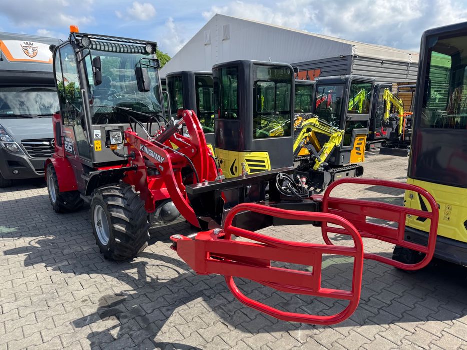 Ładowarka kołowa przegubowa PRO udźwig 1600 kg + transport osprzęt