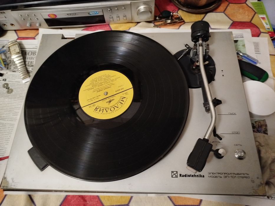 Проигрыватель радиотехника 101 эп