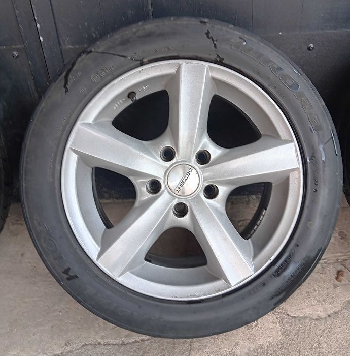Alufelgi/ koła 16", Dezent 114,3 ET40+ opony zimowe