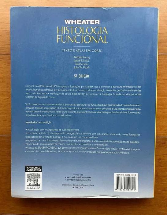 Histologia Funcional - Texto e Atlas em Cores