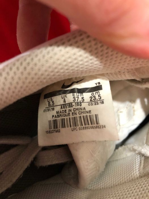 Nike Air Force 1 Białe 37,5 EURO