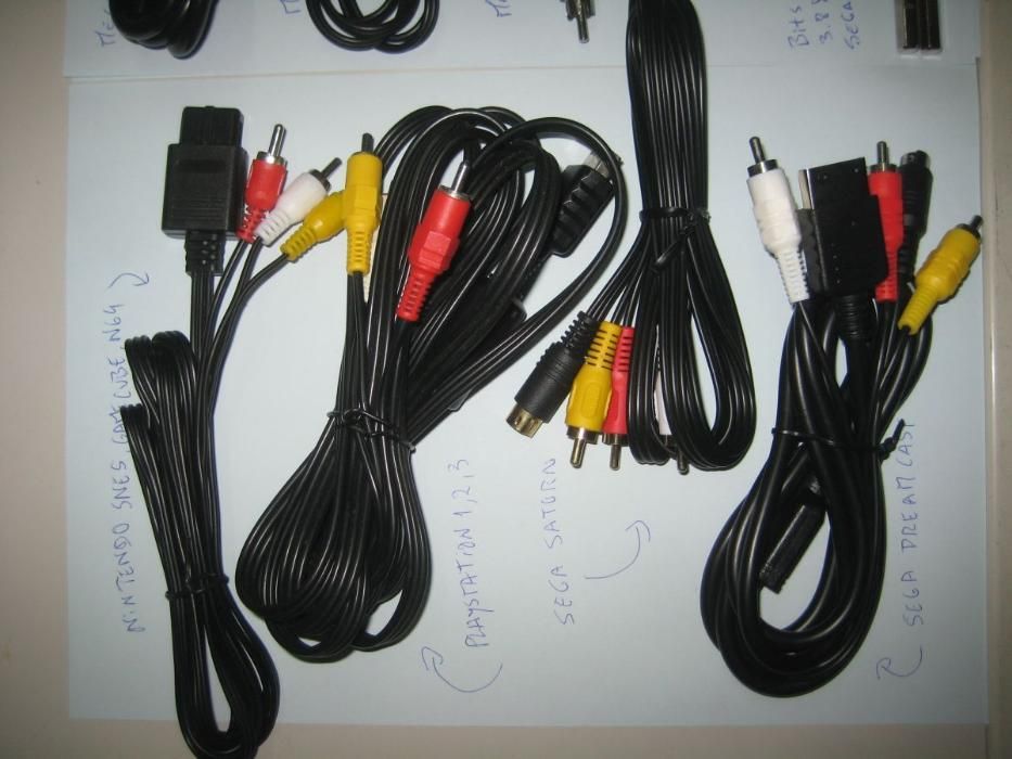 (Read Ad) AV Cables and Transformers for Sega and Nintendo Consoles – New64729946400769121