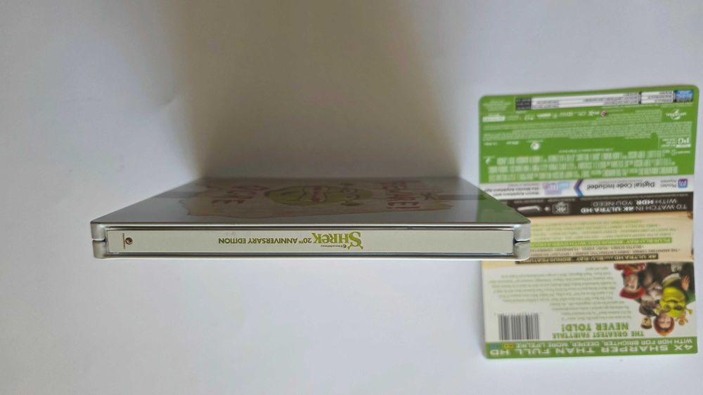 blu ray SHREK 4k steelbook