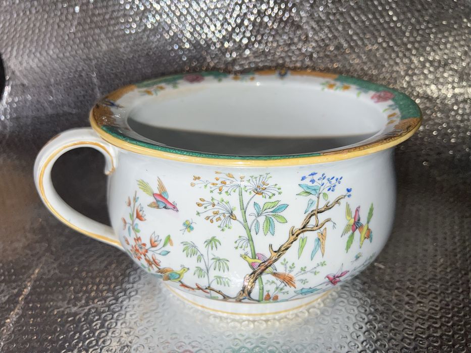 Urinol Antigo de Coleção em Porcelana Fina