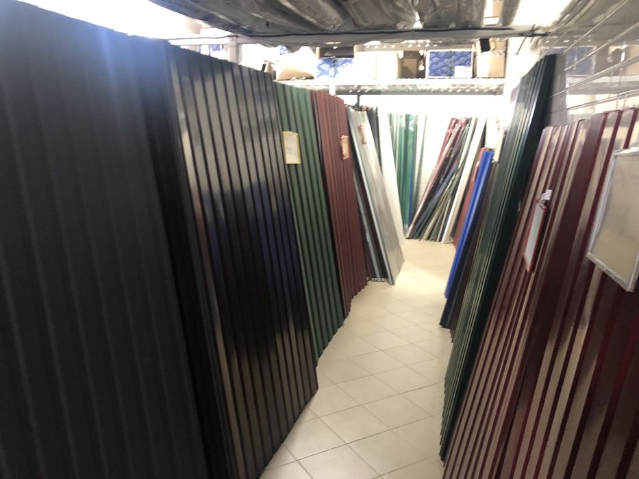 Профлист і металочерепиця різна товщина в колір і оценкована