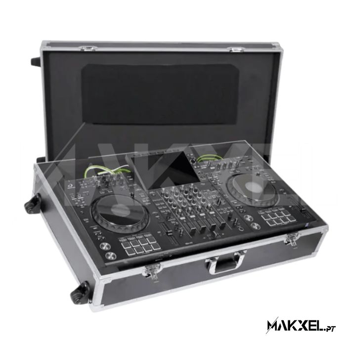 FlightCase XDJ-AZ/OPUS-QUAD XXL Silver (Carrinho e Rodas)