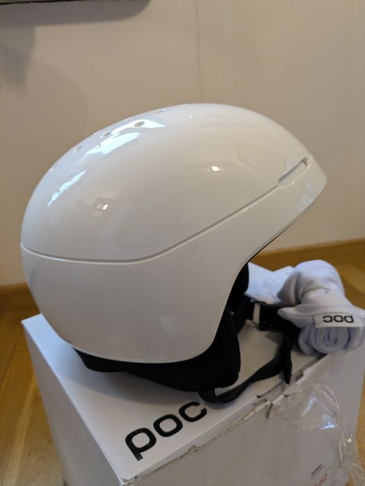 POC Menix 59 62 XL XXL kask narciarski snowboardowy biały white duży