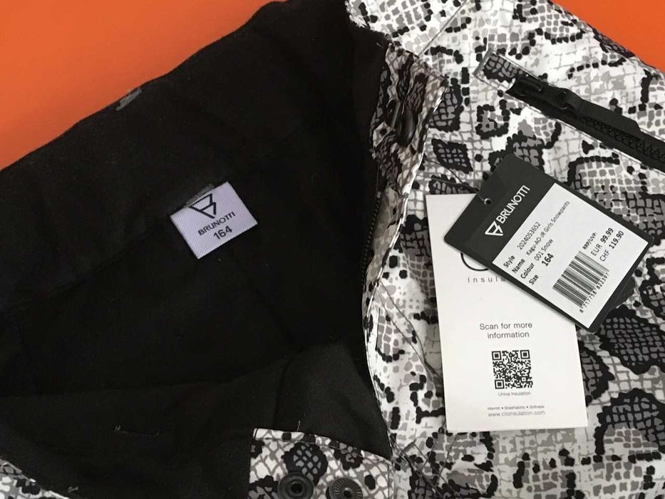 BRUNOTTI spodnie narciarskie snowboard narty zima sanki 13-14L 158/164