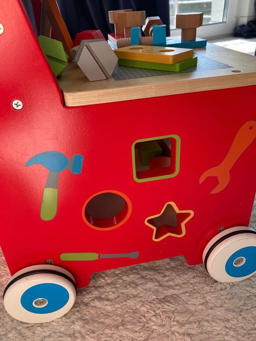 Pchacz drewniany warsztat