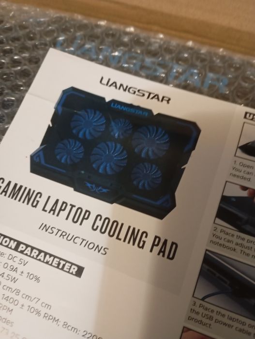Podstawka chłodząca pod laptopa