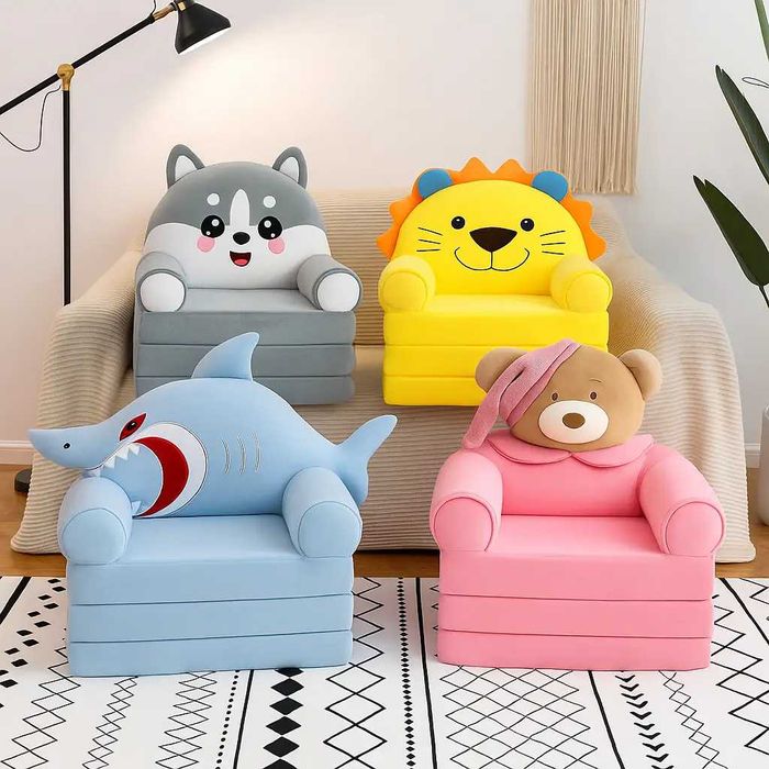 М’яке дитяче крісло-плюш затишне крісло-іграшка 40+крісел в наявності