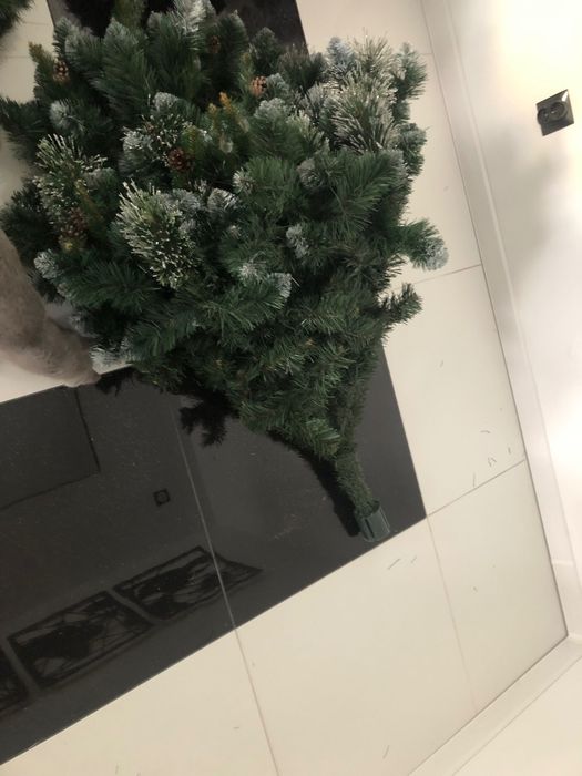 Duża gęsta choinka 220 cm