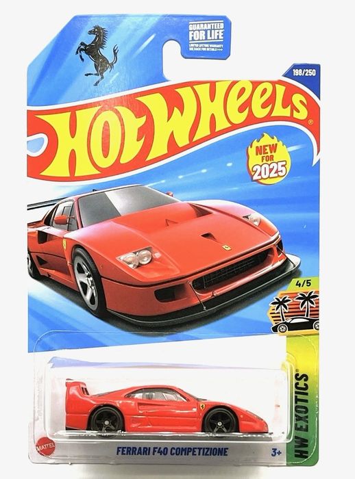 Hot Wheels Ferrari F40 Competizione