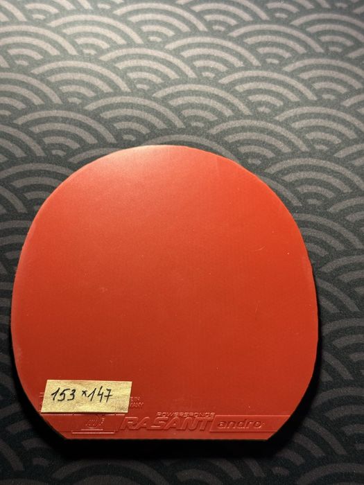 Накладки для настільного тенісу Butterfly Andro Xiom Stiga Yasaka