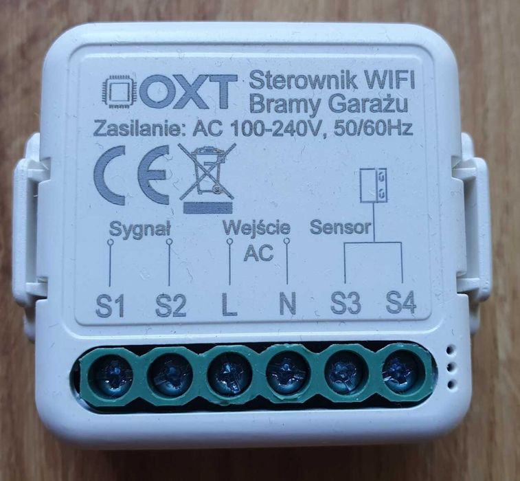 Moduł OXT T210GL WIFI - Mini sterownik bramy lub garażu - TUYA