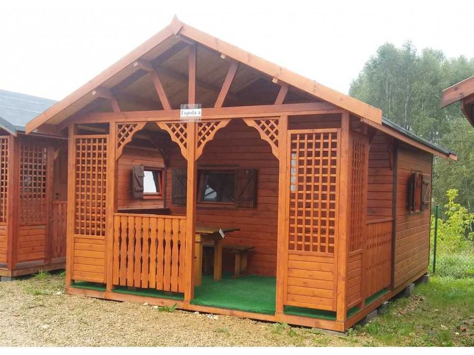 Domek,domki letniskowe,ogrodowe,drewniane, 4x3+1,40 taras do 35m2