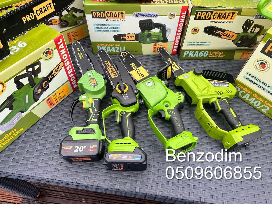 Акумуляторна пила Procraft