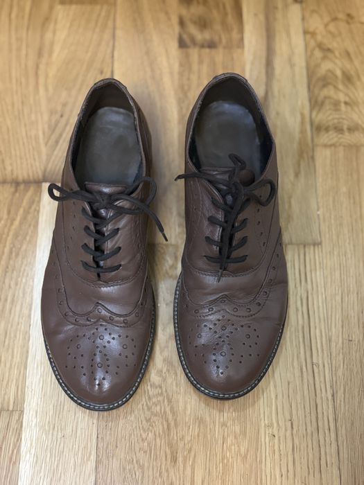 шкіряні оксфорди
