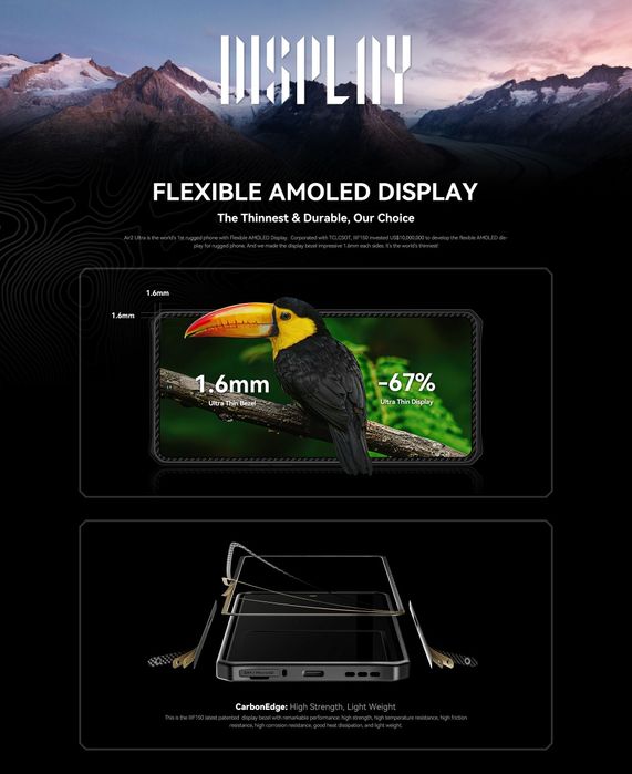Захищений смартфон "Oukitel" air 2 ultra mf150