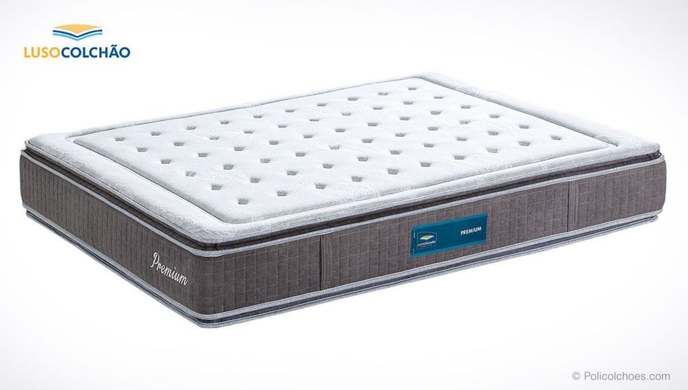 Cama 160x200 com estrado e colchao