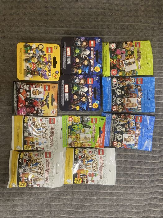 !!! МІНІФІГУРКИ лего LEGO різних СЕРІЙ запаковані !!!