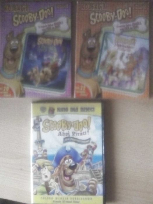 Płyty DVD Scooby Doo bajki dla fana film animowany do kolekcji