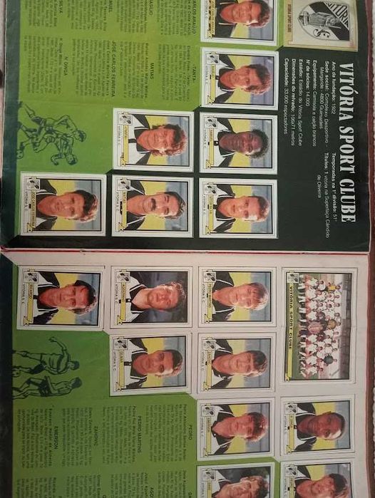 caderneta panini de futebol,estrelas do campeonato,época 94-95- faltam 49 cromos de 367