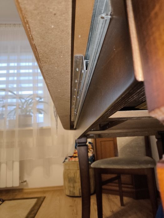 Drewniany stół 160/90 i 6 krzeseł