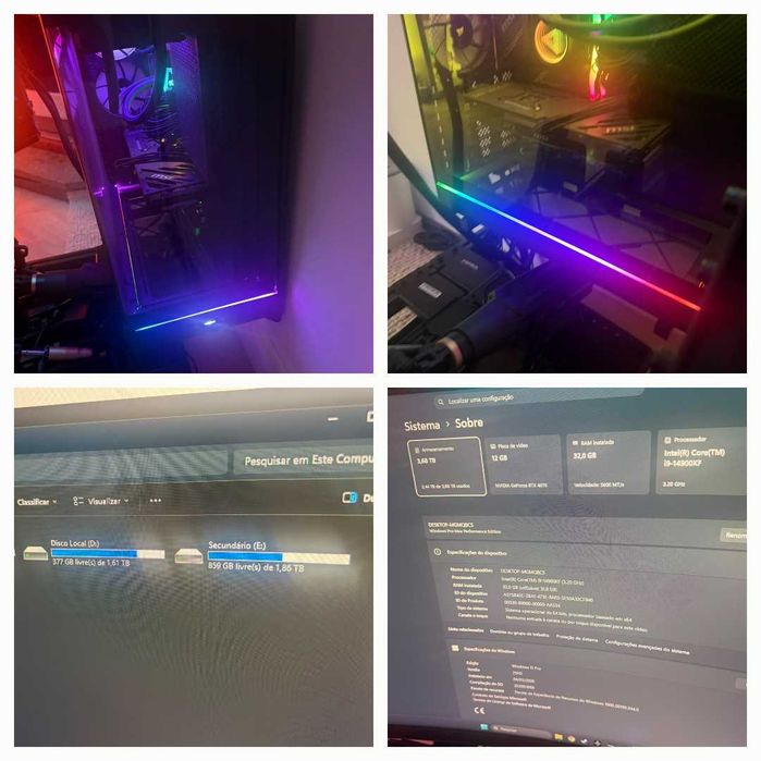 Sim Rig Profissional Completo MOZA R25 + PC i9/RTX4070 + Odyssey 49