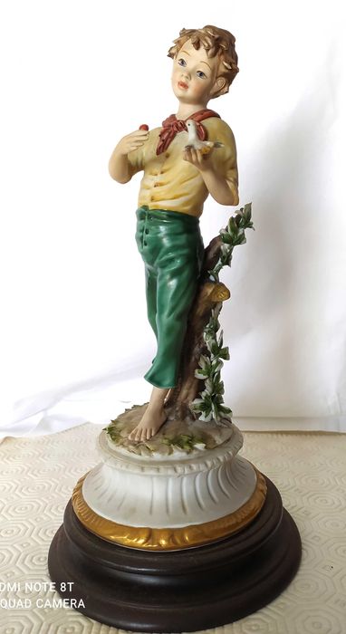Italian Porcelain Figurine of a Male Figure