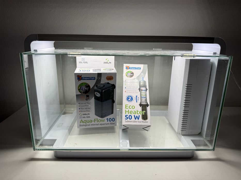 Aquário SuperFish Home ProLED 30 Branco c/ EXTRAS