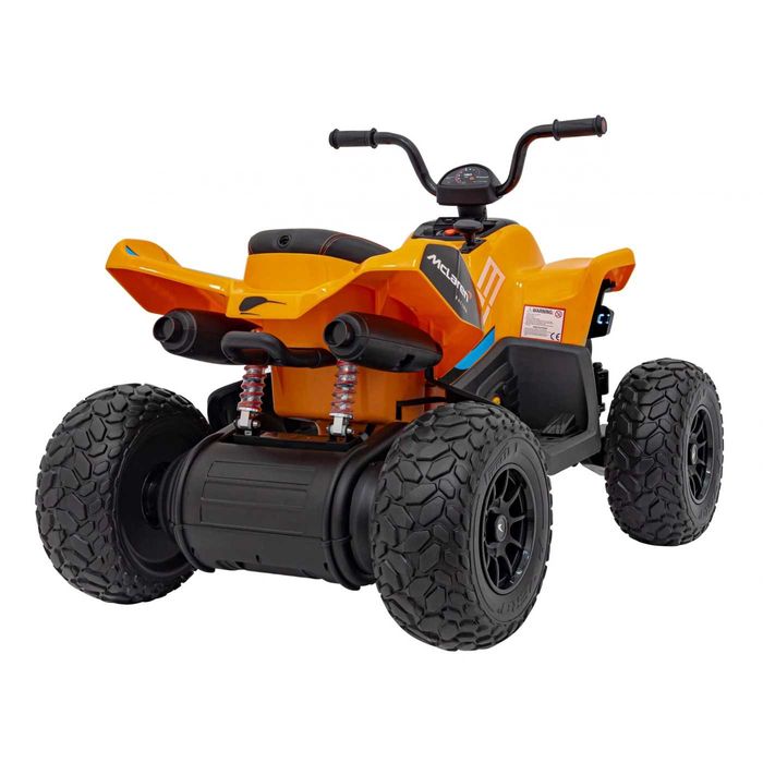 Quad McLaren Racing MCL 35 na akumulator dla dzieci - pomarańczowy