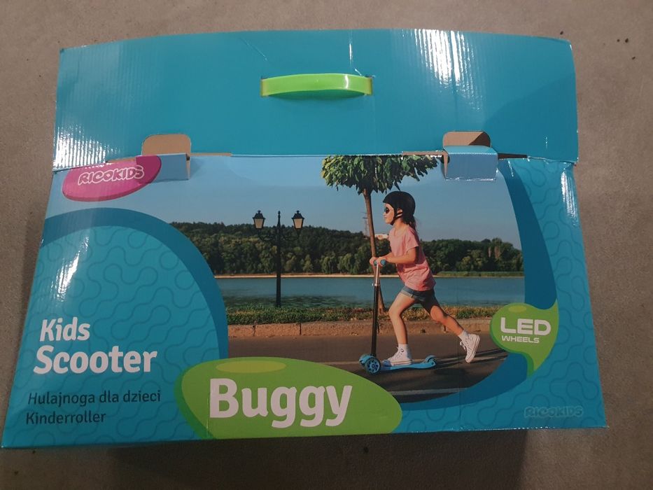 Hulajnoga trójkołowa Buggy Ricokids nowa