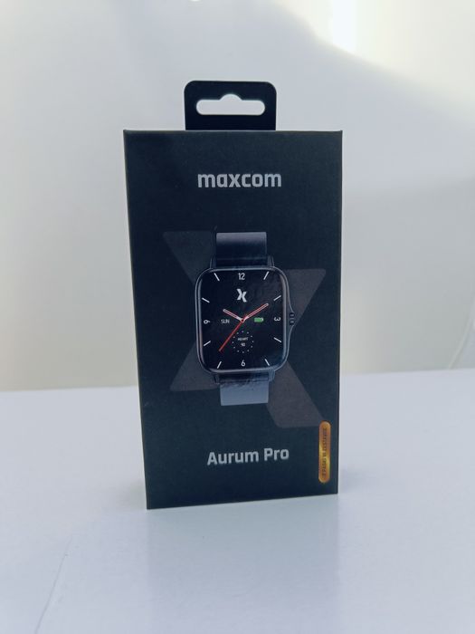 Smartwatch FW55 Aurum Pro Nowy czarny 24 gwarancji faktura