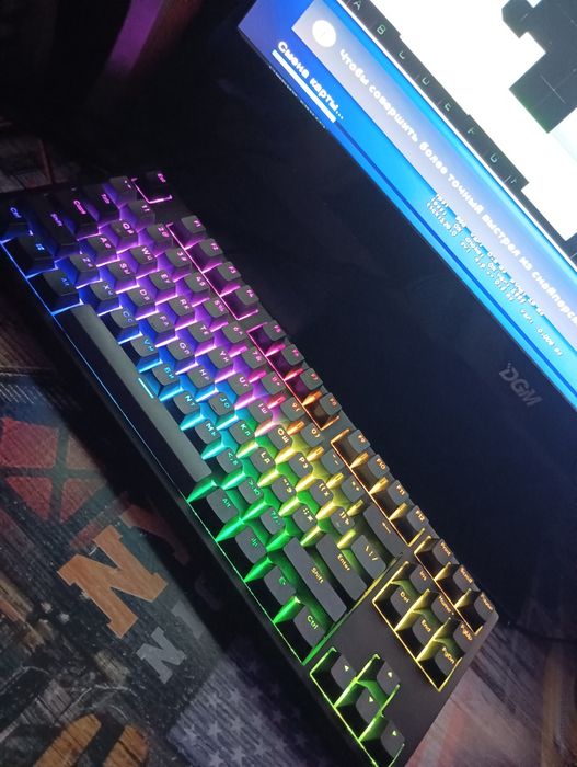 Клавиатура Dark Project One Pro KD87A PBT Gateron Mechanical Tea